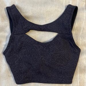 Lululemon sports bra cropped top